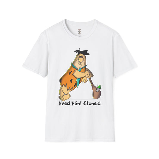 Fred Flint Stoned'  Softstyle T-Shirt