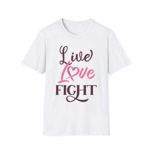 Live Love fight II Softstyle T-Shirt