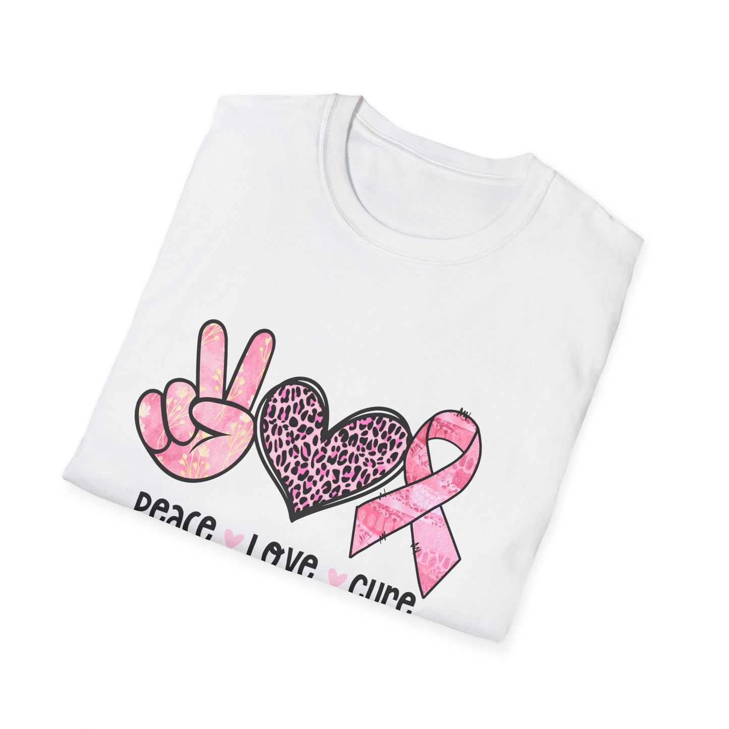 Peace Love and Cure Softstyle T-Shirt