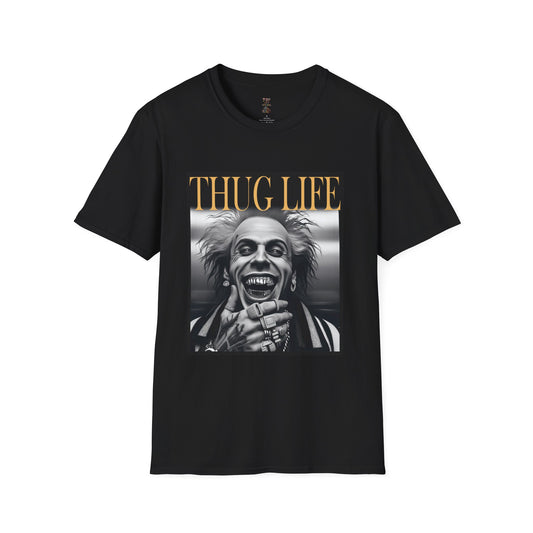 Real Life Beetlejuice Thug Life Unisex Softstyle T-Shirt