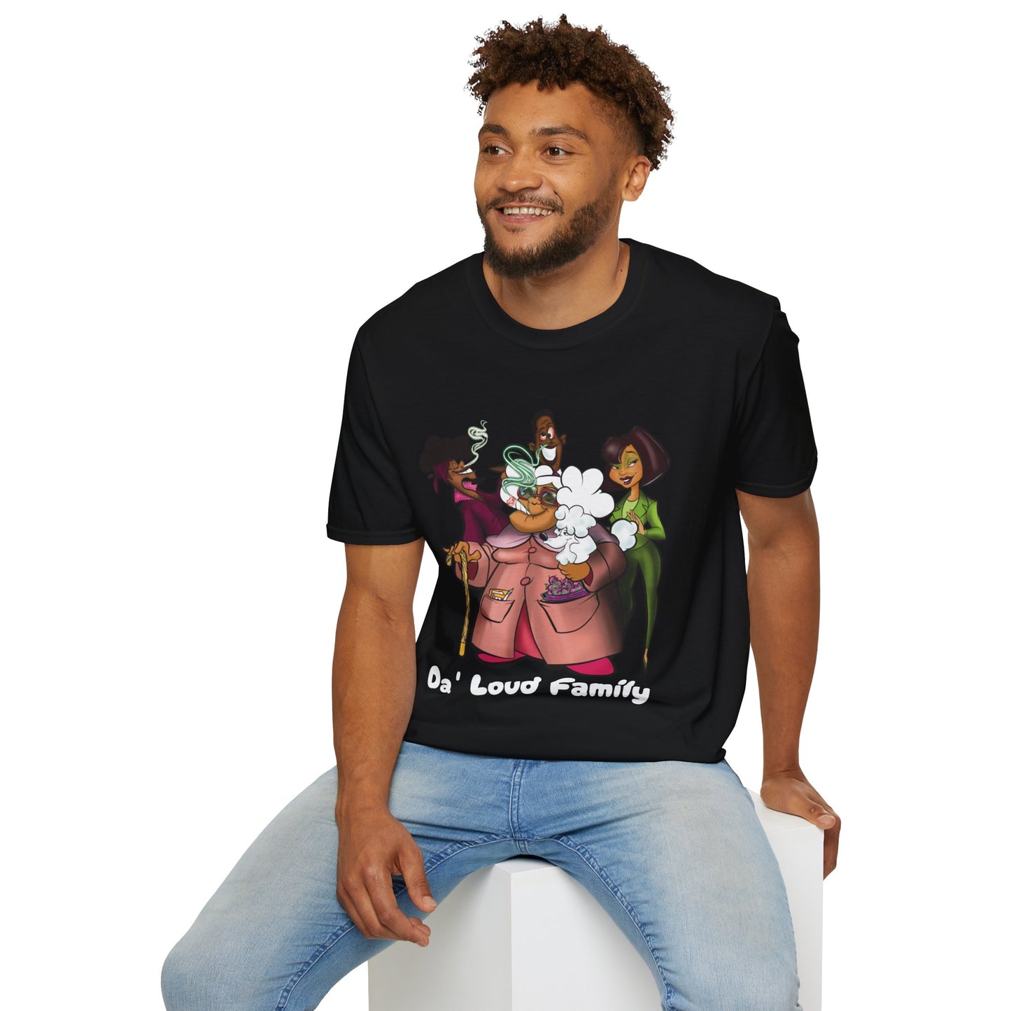 Da' Loud Family Unisex Softstyle T-Shirt