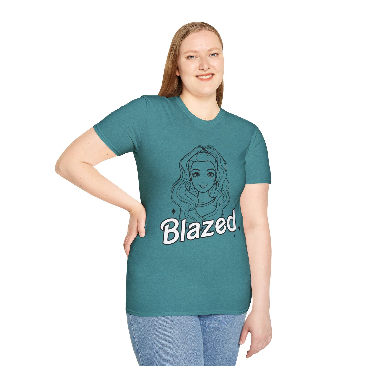 Blazed Barb Unisex Softstyle T-Shirt