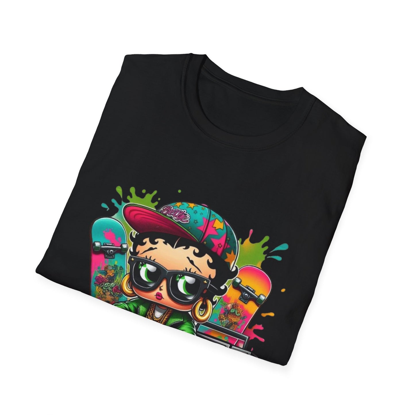 Skater Girl Betty Softstyle T-Shirt