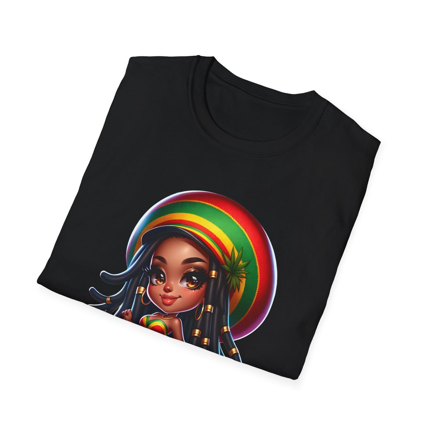 Chibi Rasta Gyal Softstyle T-Shirt