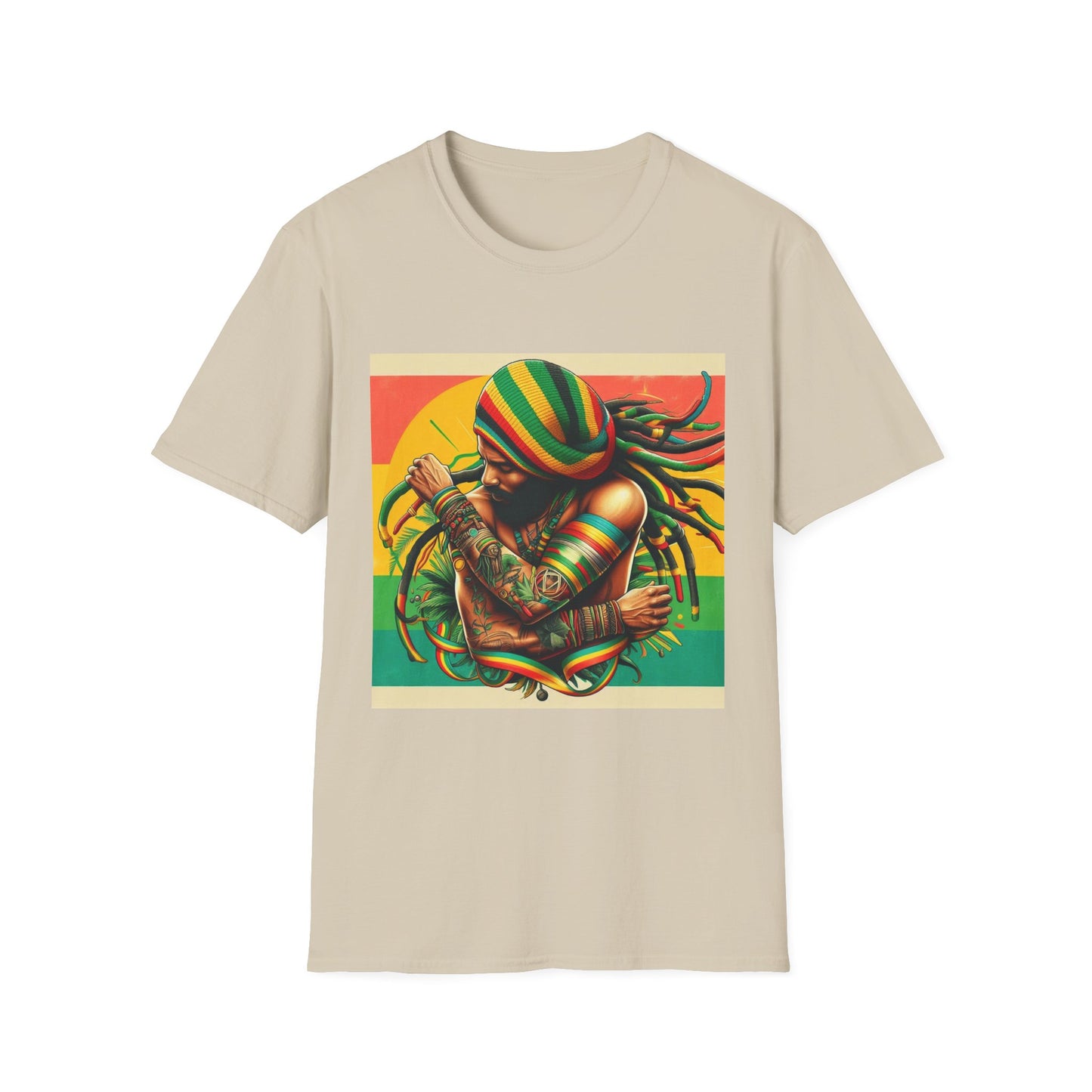 Reggae and Locs Softstyle T-Shirt