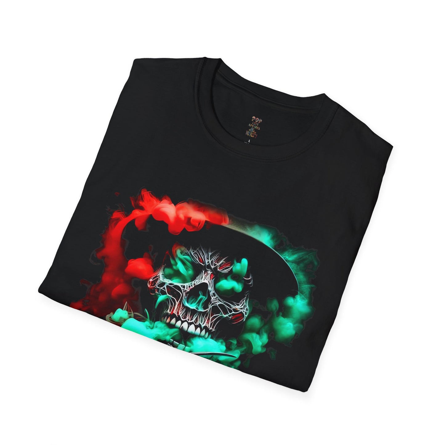 Horror Smoke Freddy #2 Unisex Softstyle T-Shirt