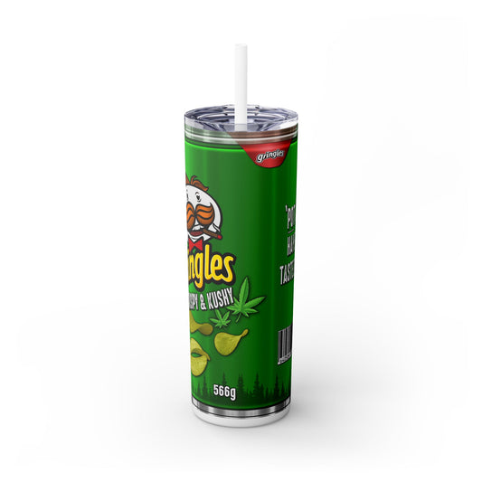 Gringles Chips Tumbler with Straw, 20oz