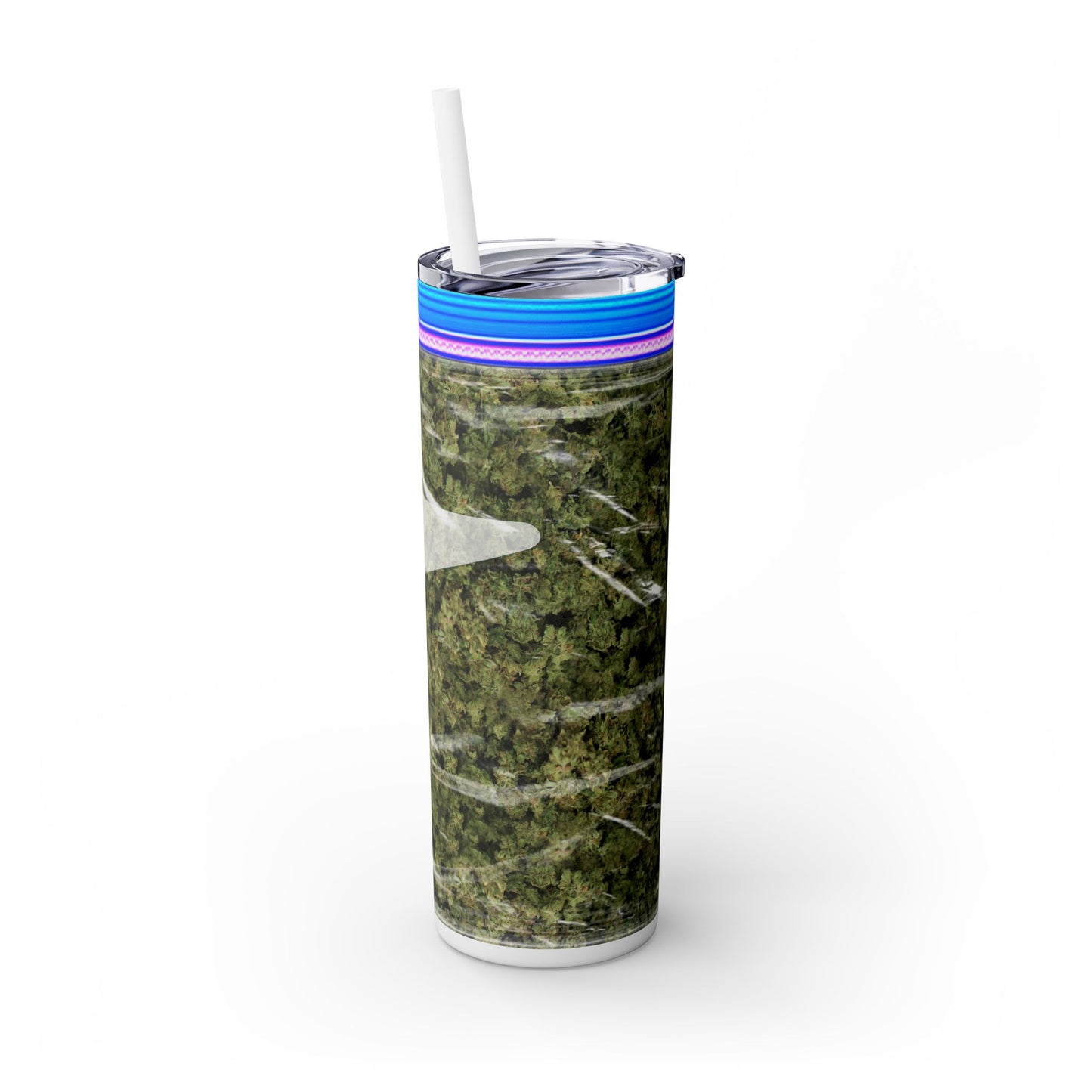 Weed Bag Tumbler with Straw, 20oz