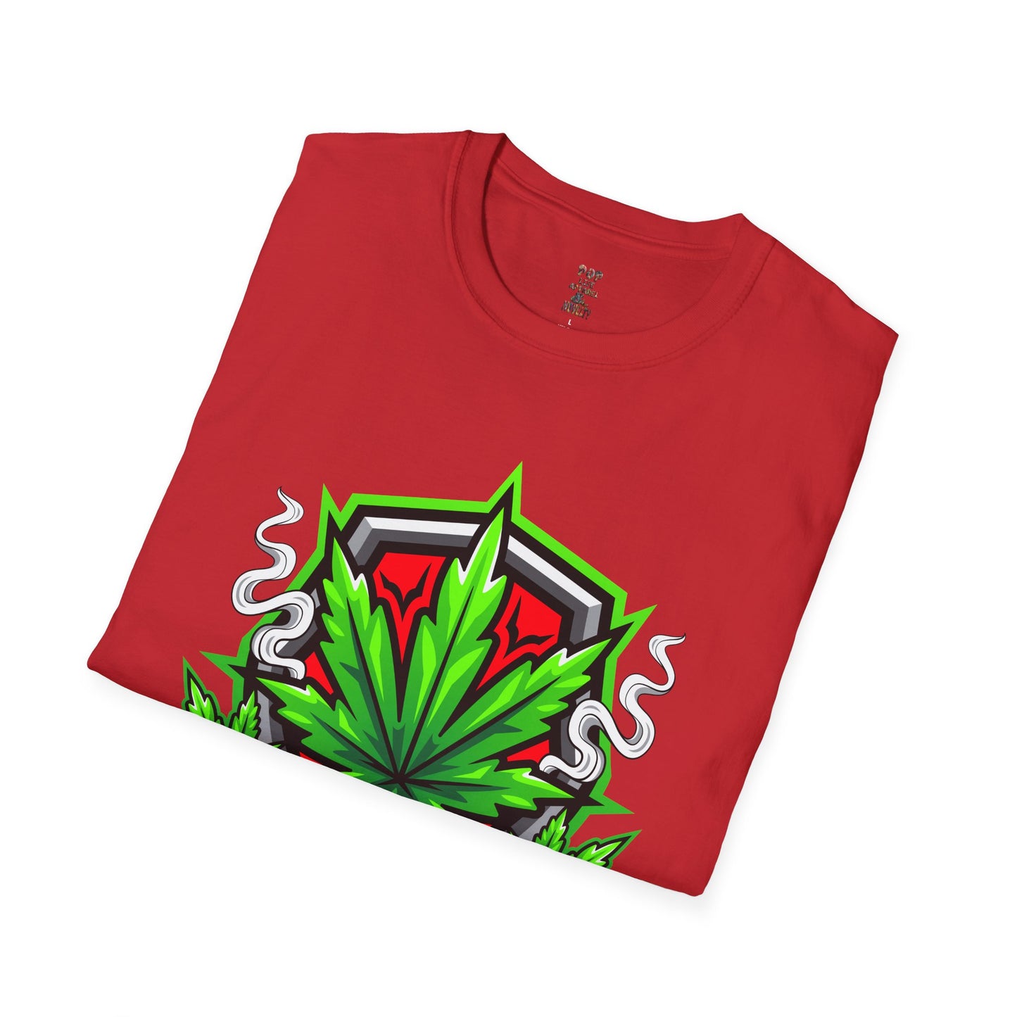 Cannabis Emblem Softstyle T-Shirt
