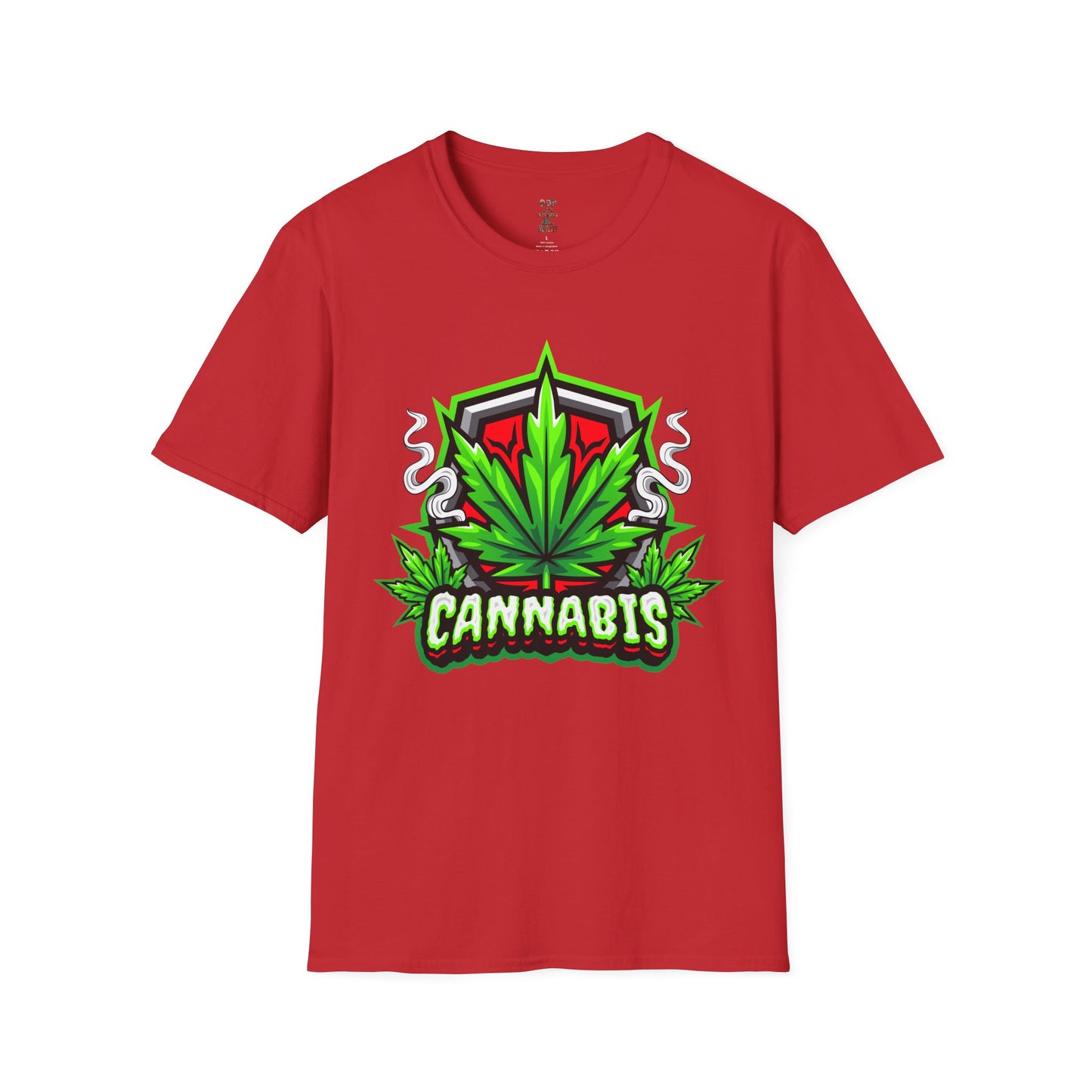 Cannabis Emblem Softstyle T-Shirt