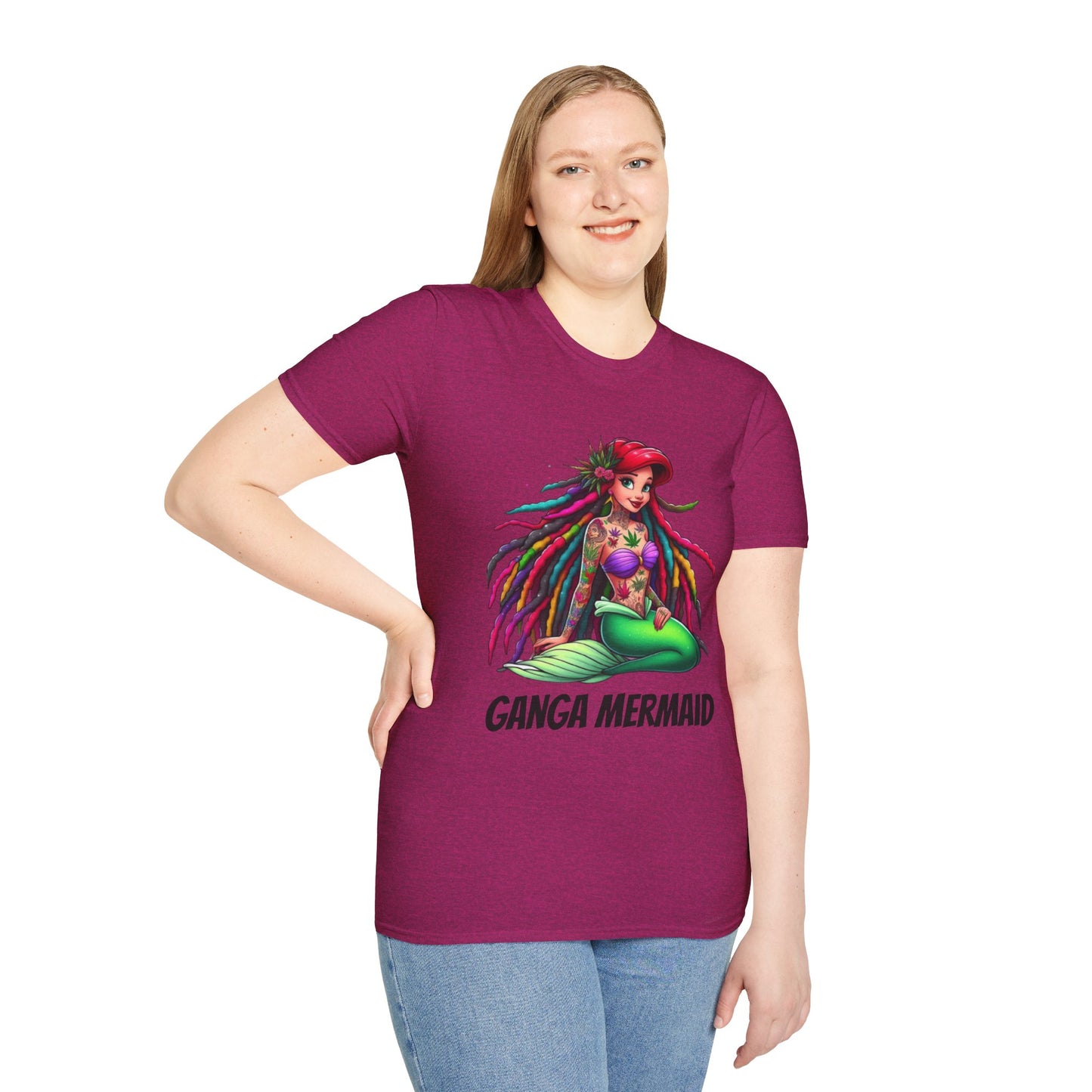 Ganga Mermaid Unisex Softstyle T-Shirt