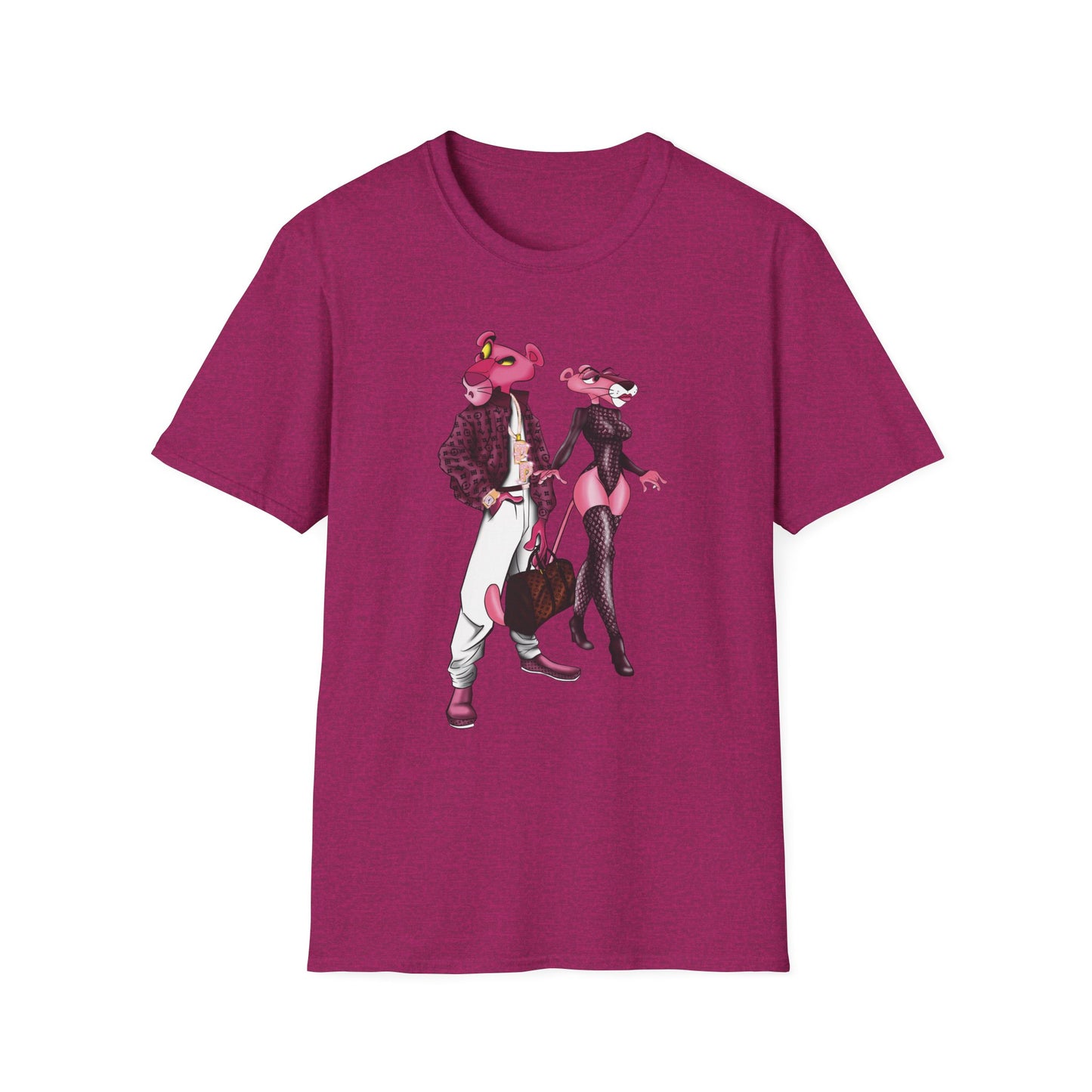 Pinky and His Chick Unisex Softstyle T-Shirt