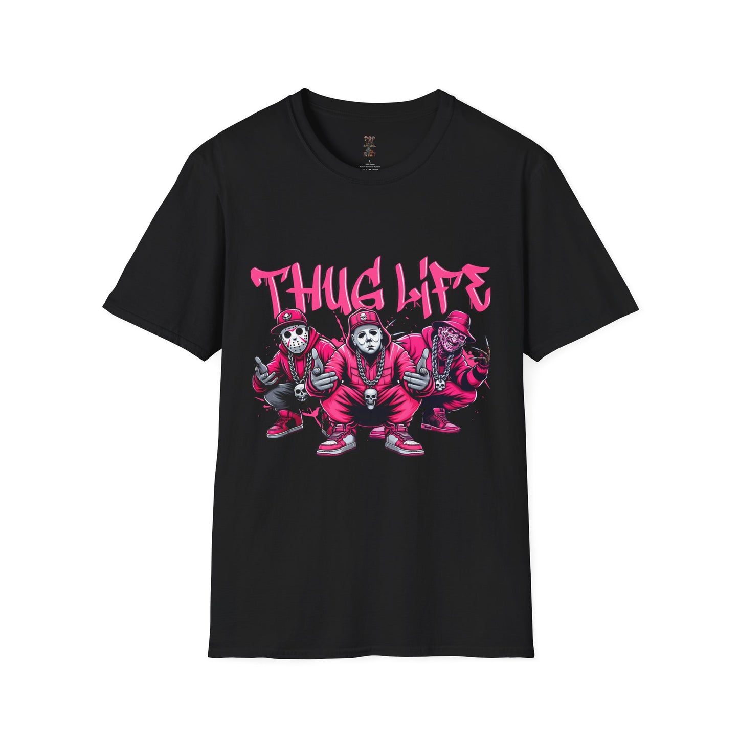 Pink Thug Life Unisex Softstyle T-Shirt