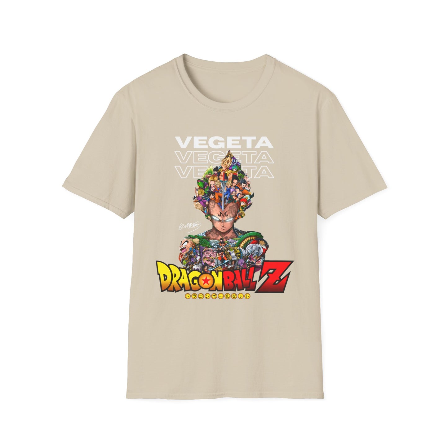 Dragonball Z Vegeta Softstyle T-Shirt