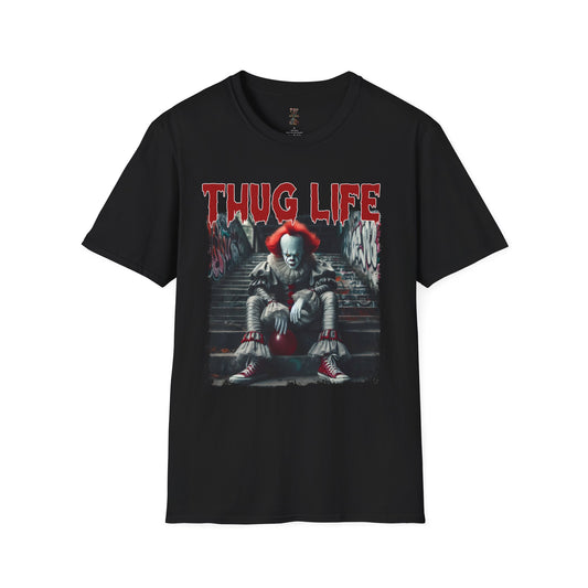 Thug Life It Clown Unisex Softstyle T-Shirt