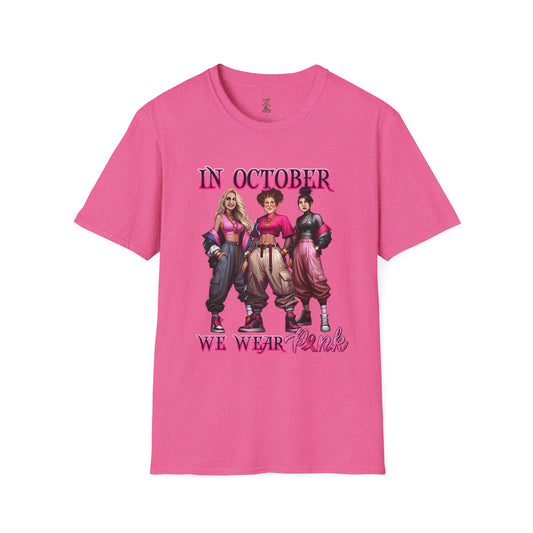 In October We Wear Pink / Hocus Pocus  Softstyle T-Shirt