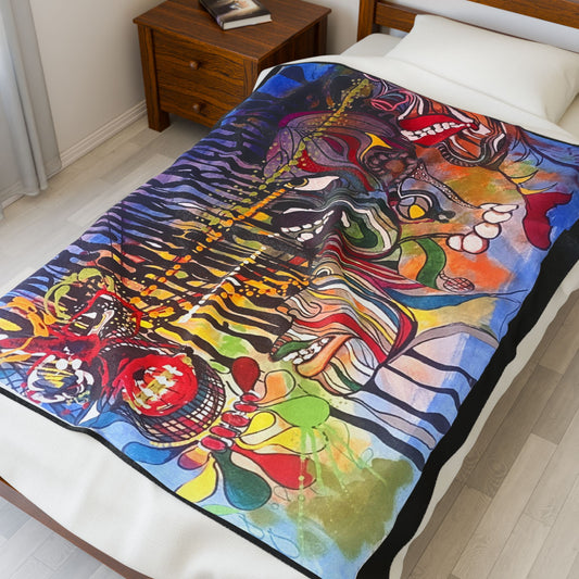 The Spellbinders Velveteen Plush Blanket