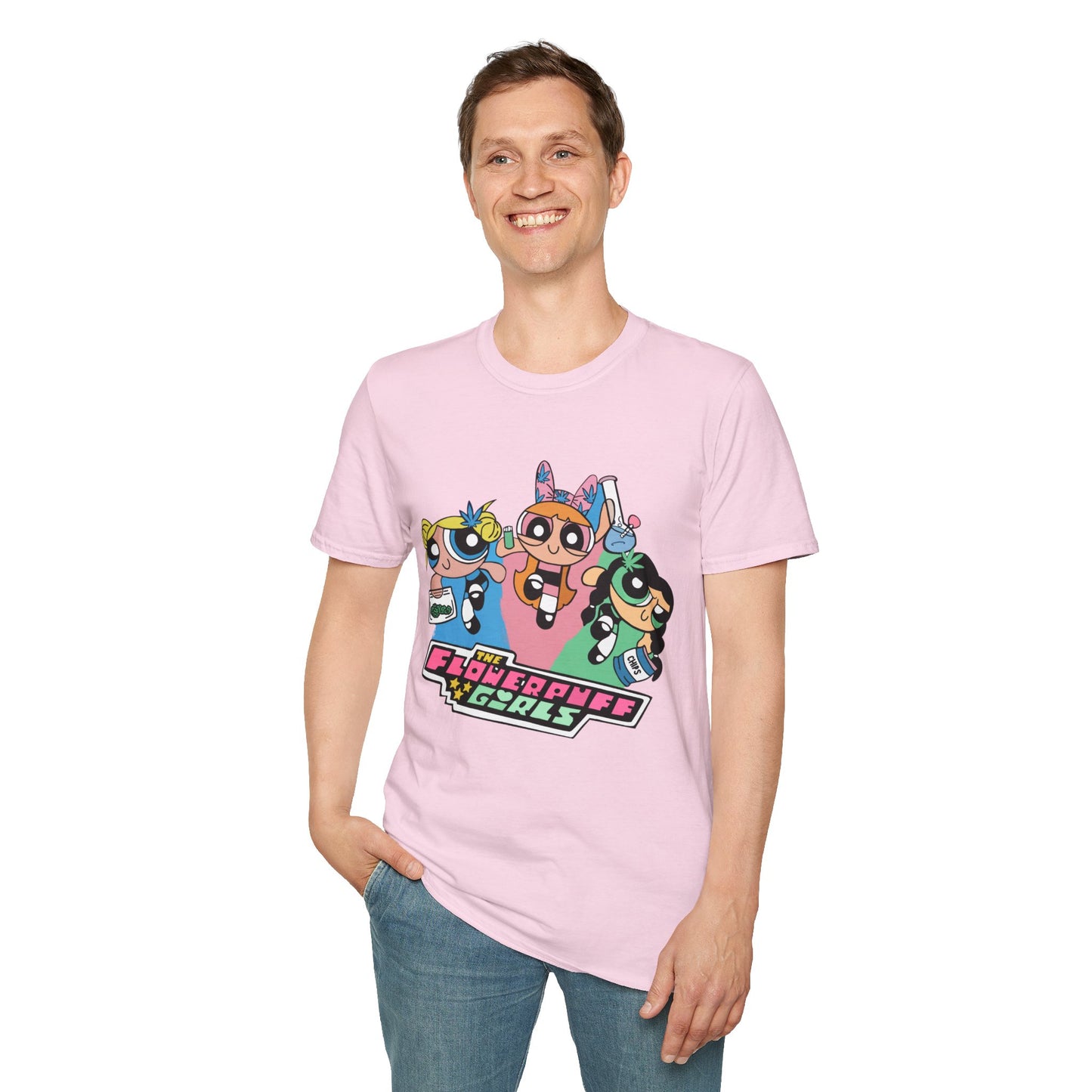 The Flowerpuff Girls Unisex Softstyle T-Shirt