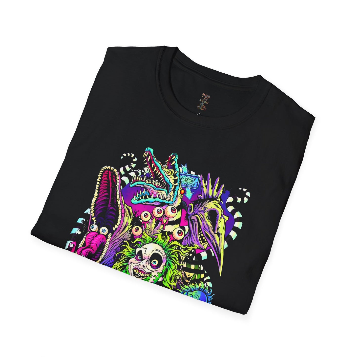 Beetlejuice Psychedelic Unisex Softstyle T-Shirt