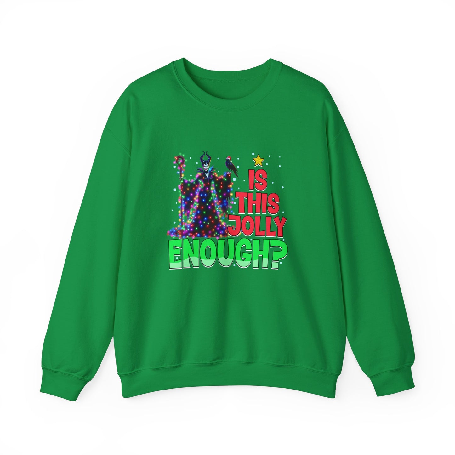 Copy of Is this Jolly Enough Unisex Heavy Blend™ Crewneck Sweatshirt