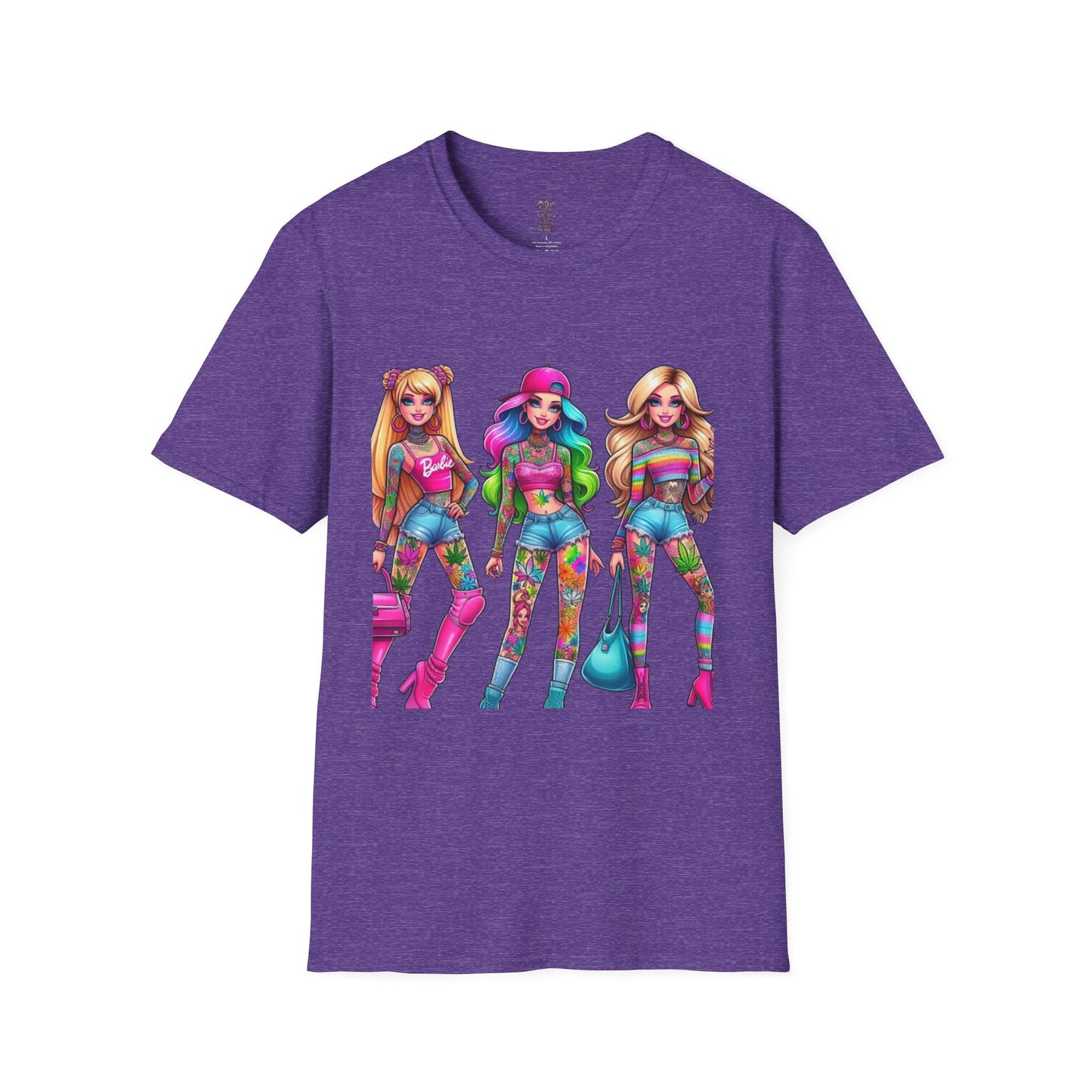 Canna Barb Unisex Softstyle T-Shirt