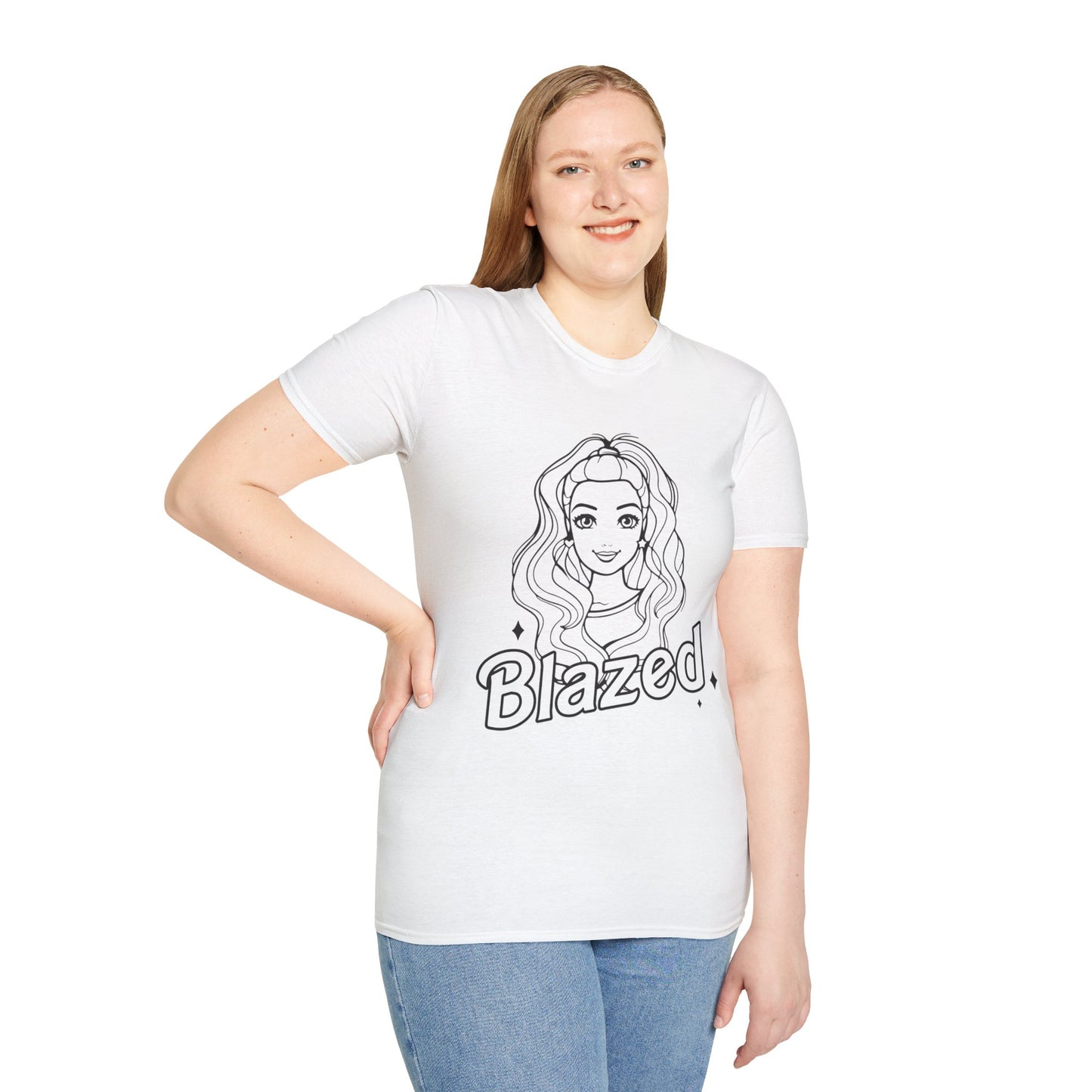 Blazed Barb Unisex Softstyle T-Shirt