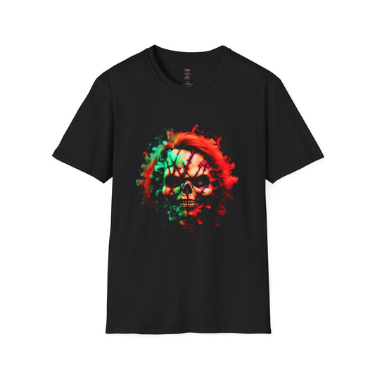 Horror Smoke Chucky Unisex Softstyle T-Shirt