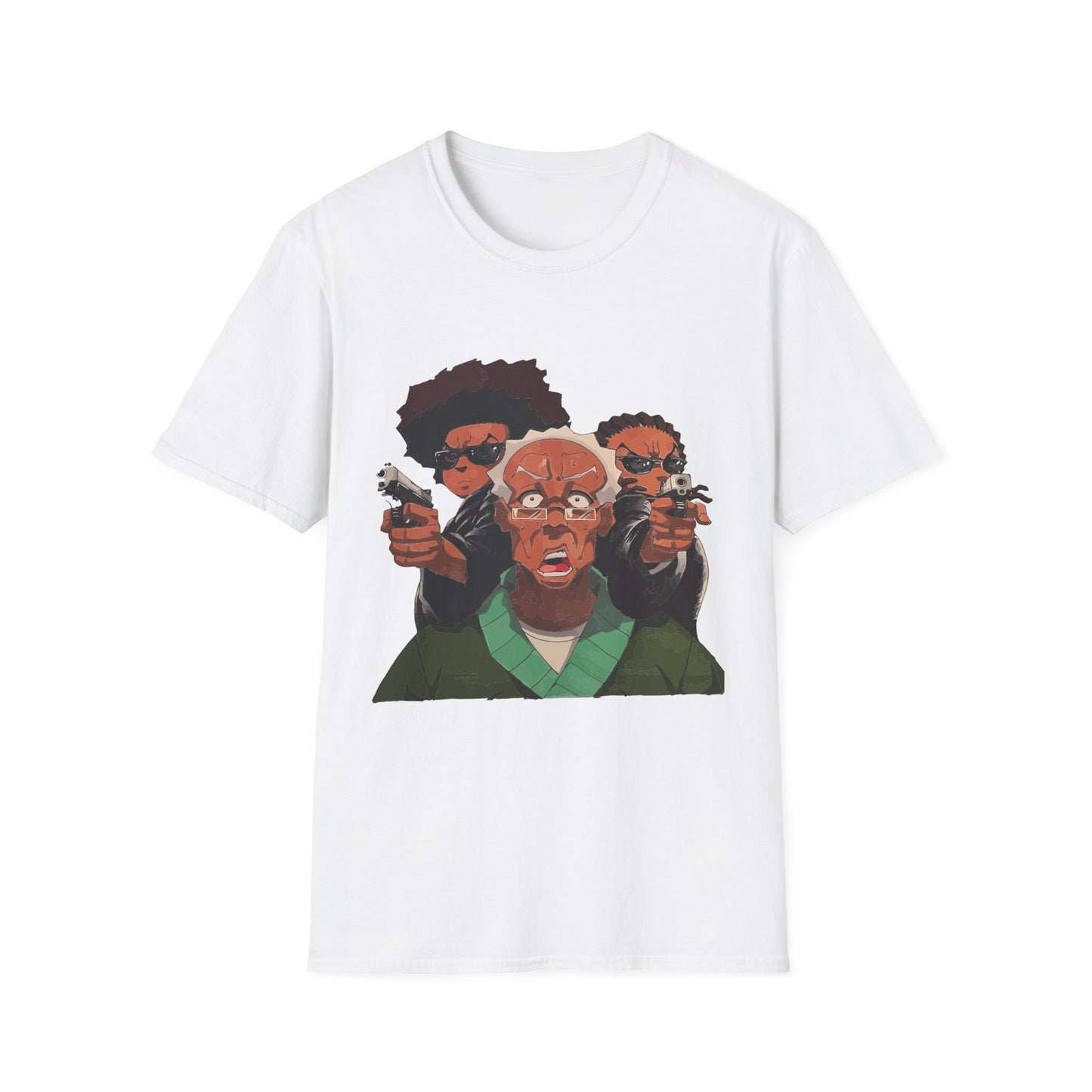 Run It Boondocks Unisex Softstyle T-Shirt