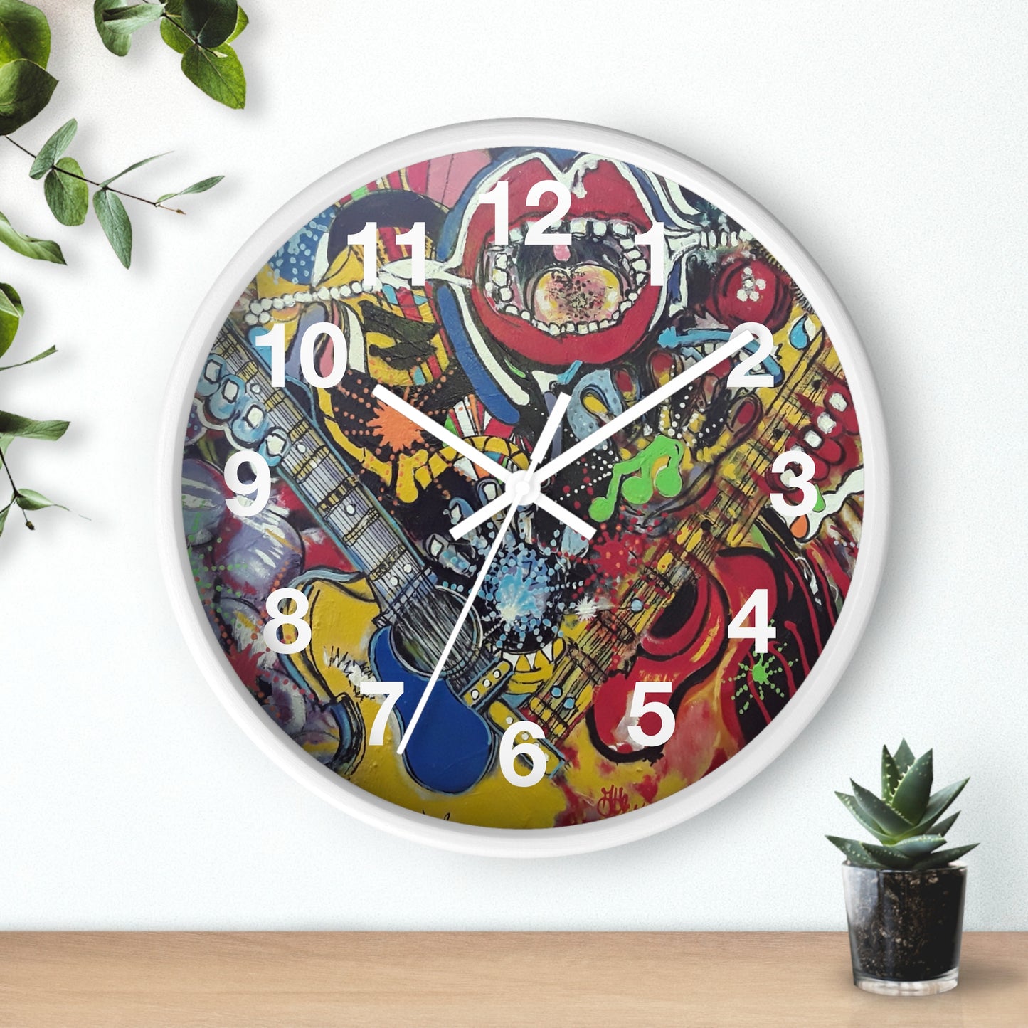 The Clowns Wall Clock