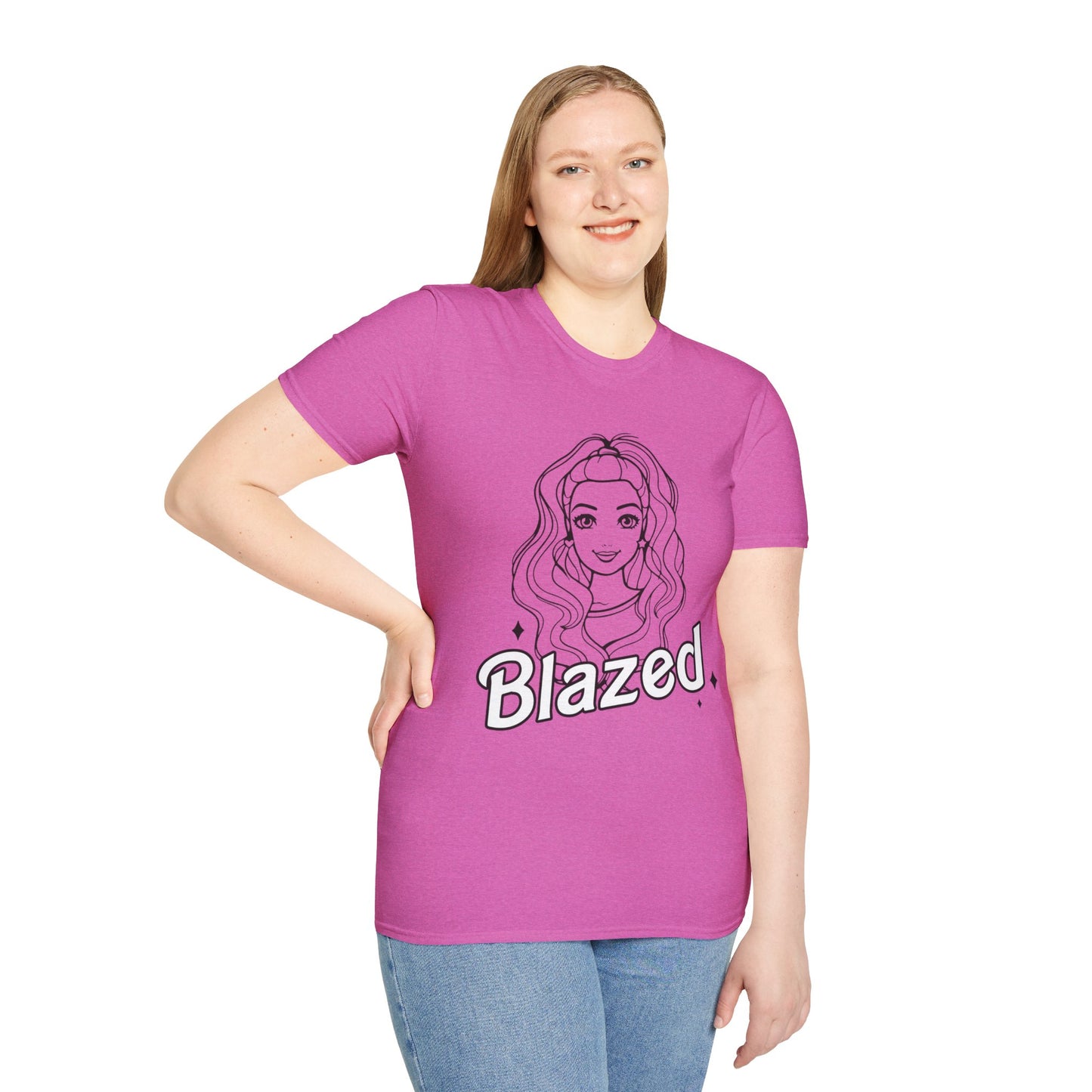 Blazed Barb Unisex Softstyle T-Shirt