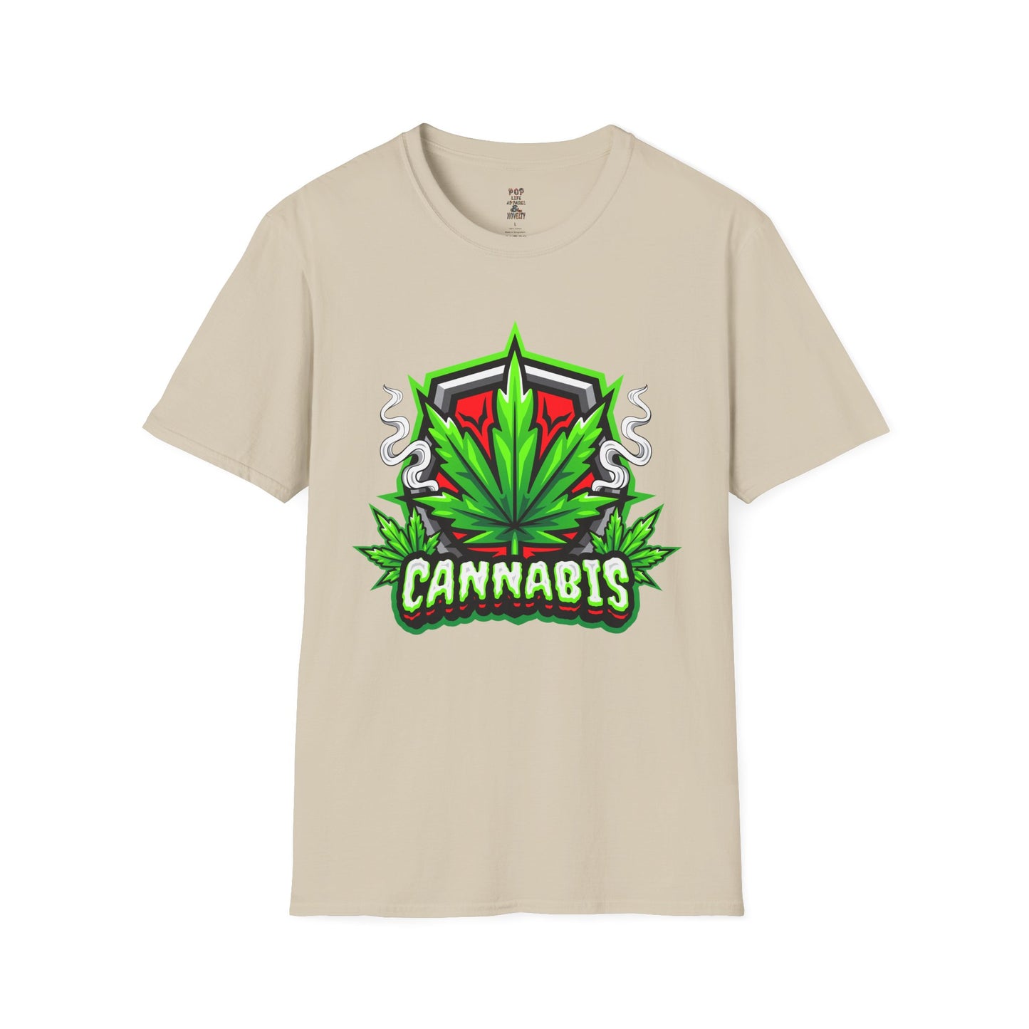 Cannabis Emblem Softstyle T-Shirt