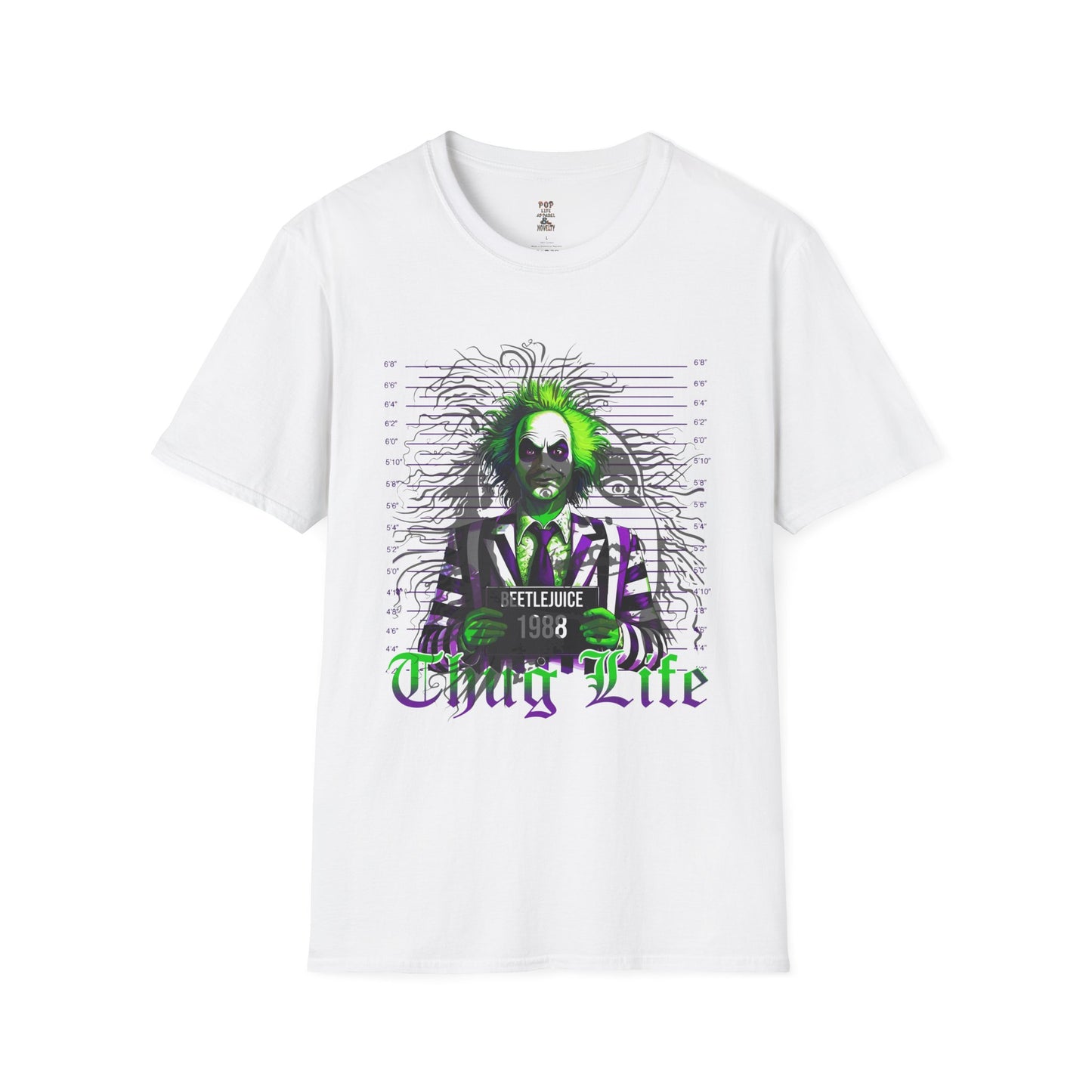 Beetlejuice Line Up Photo Unisex Softstyle T-Shirt