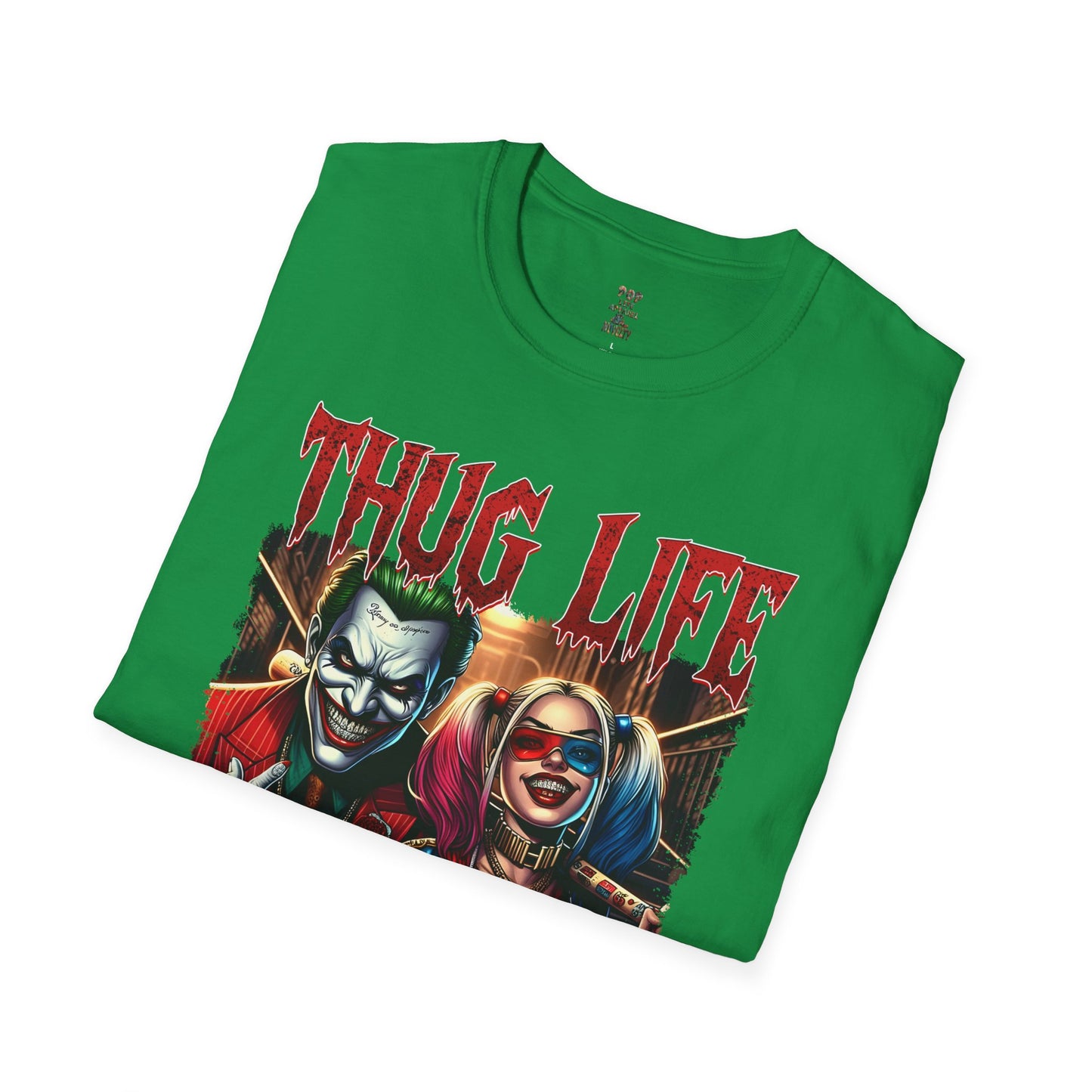 Joker & Harley Quinn Thug Life Unisex Softstyle T-Shirt