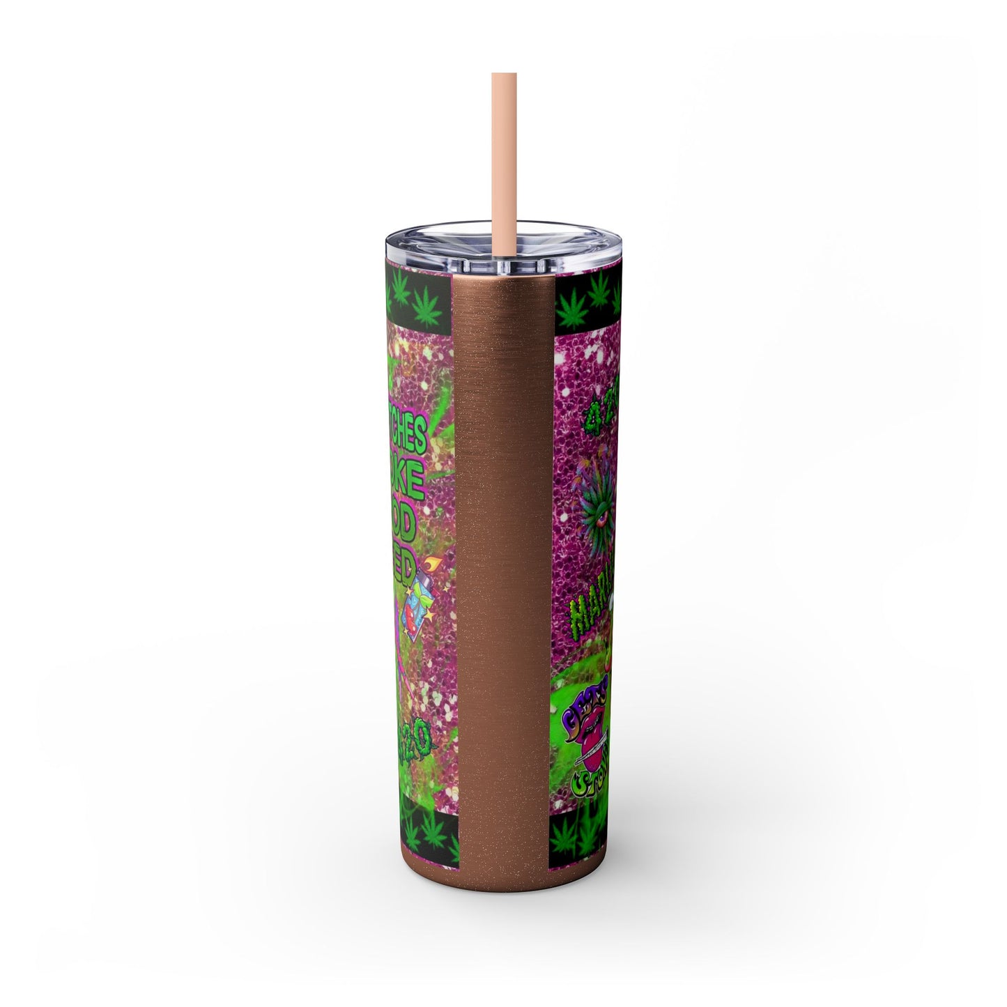 Backwoods "The Bitch" Tumbler with Straw, 20oz