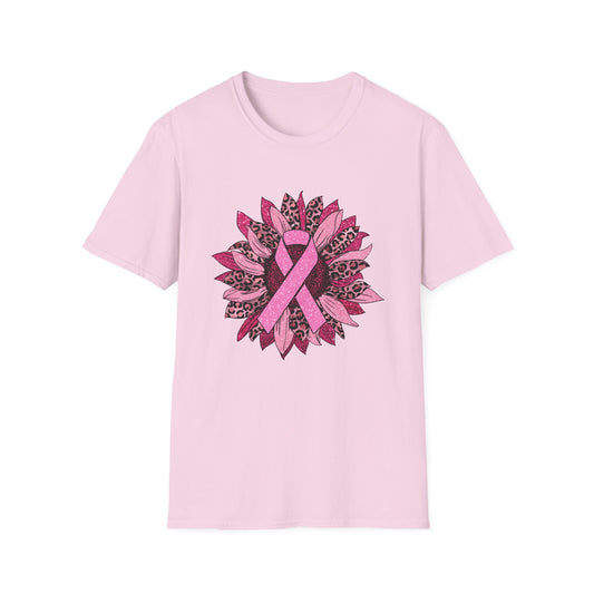 Cancer Sunflower Softstyle T-Shirt