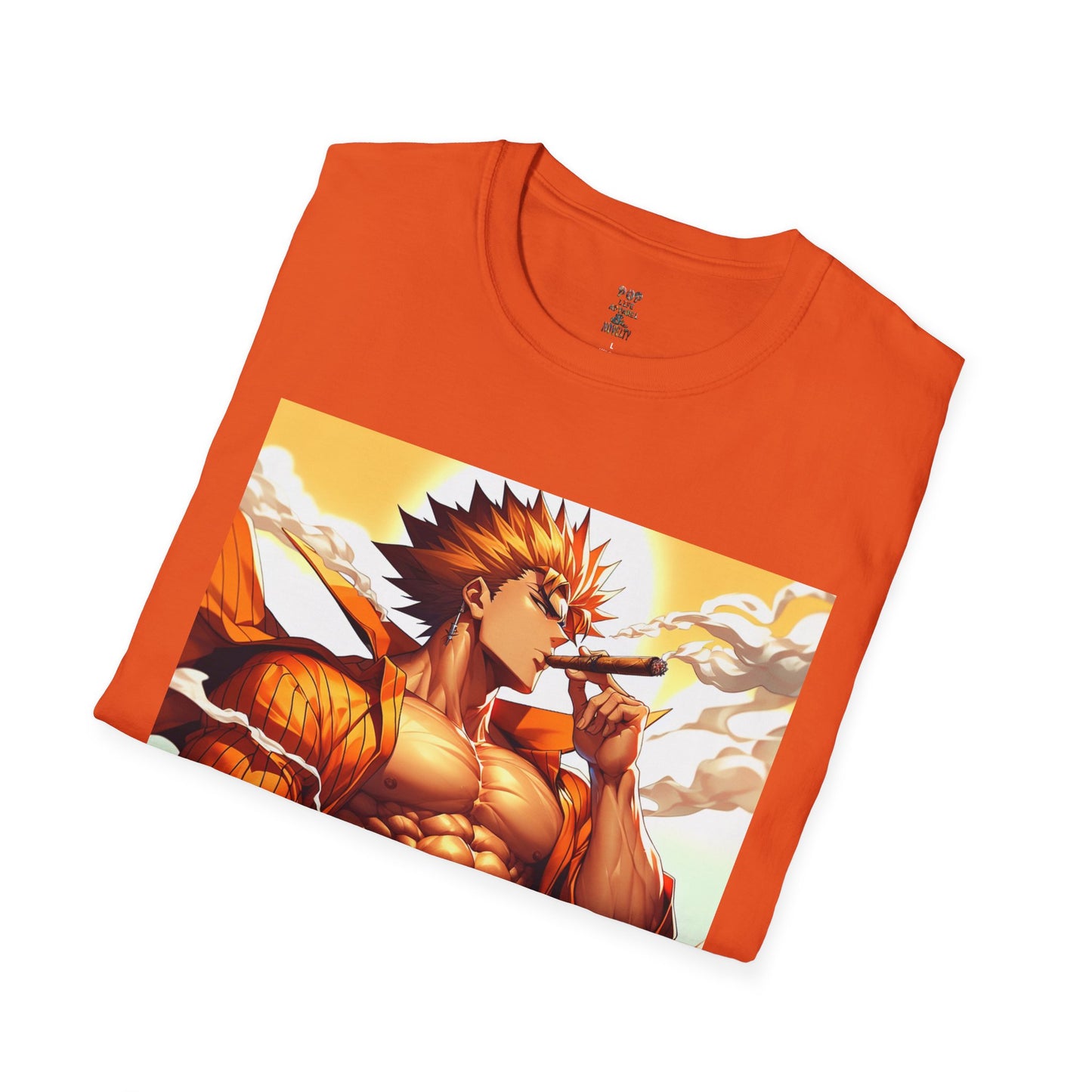 Blunted Goku High Softstyle T-Shirt