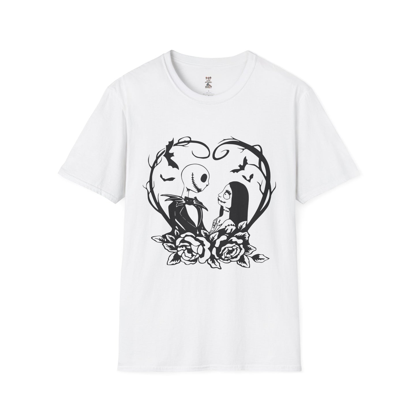 Jack and Sally In Love Unisex Softstyle T-Shirt