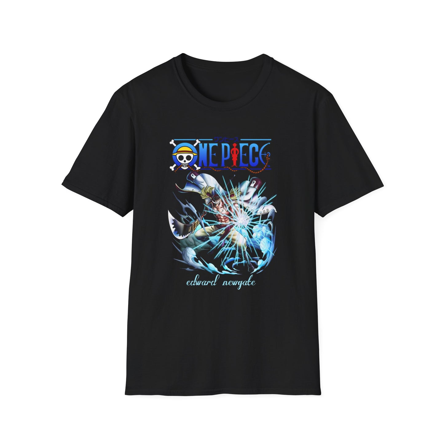 One Piece Edward Newgate Softstyle T-Shirt