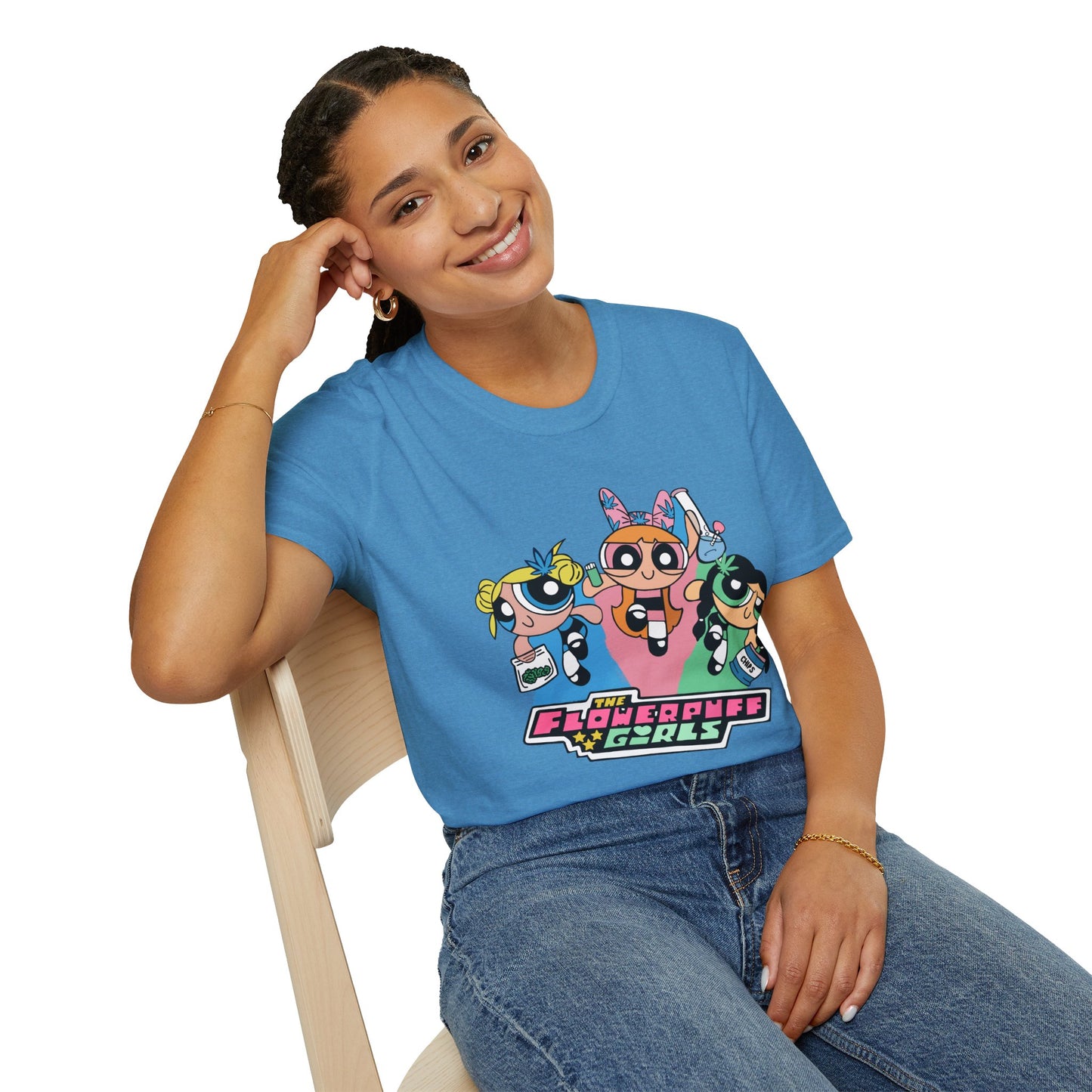 The Flowerpuff Girls Unisex Softstyle T-Shirt