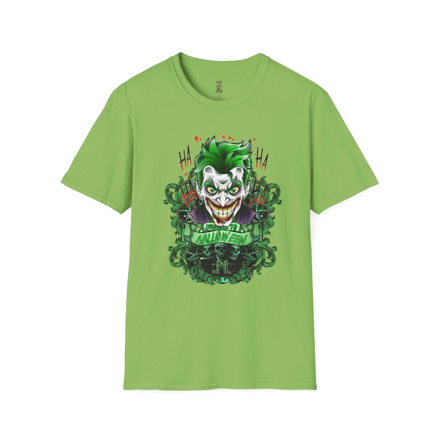 Joker Welcome to Halloween Unisex Softstyle T-Shirt