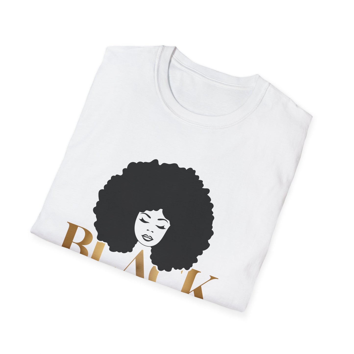 Black Gifted Beautiful Softstyle T-Shirt