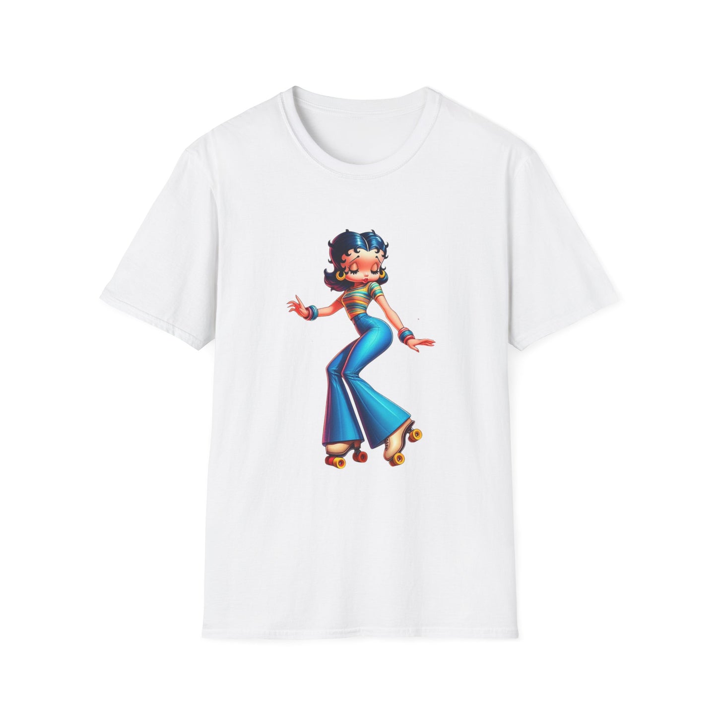 Rolla' Skate Betty Softstyle T-Shirt