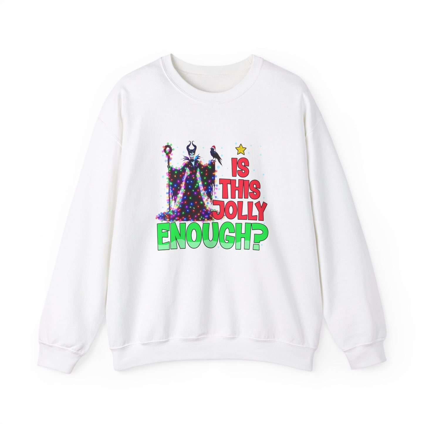 Is this Jolly Enough Unisex Heavy Blend™ Crewneck Sweatshirt