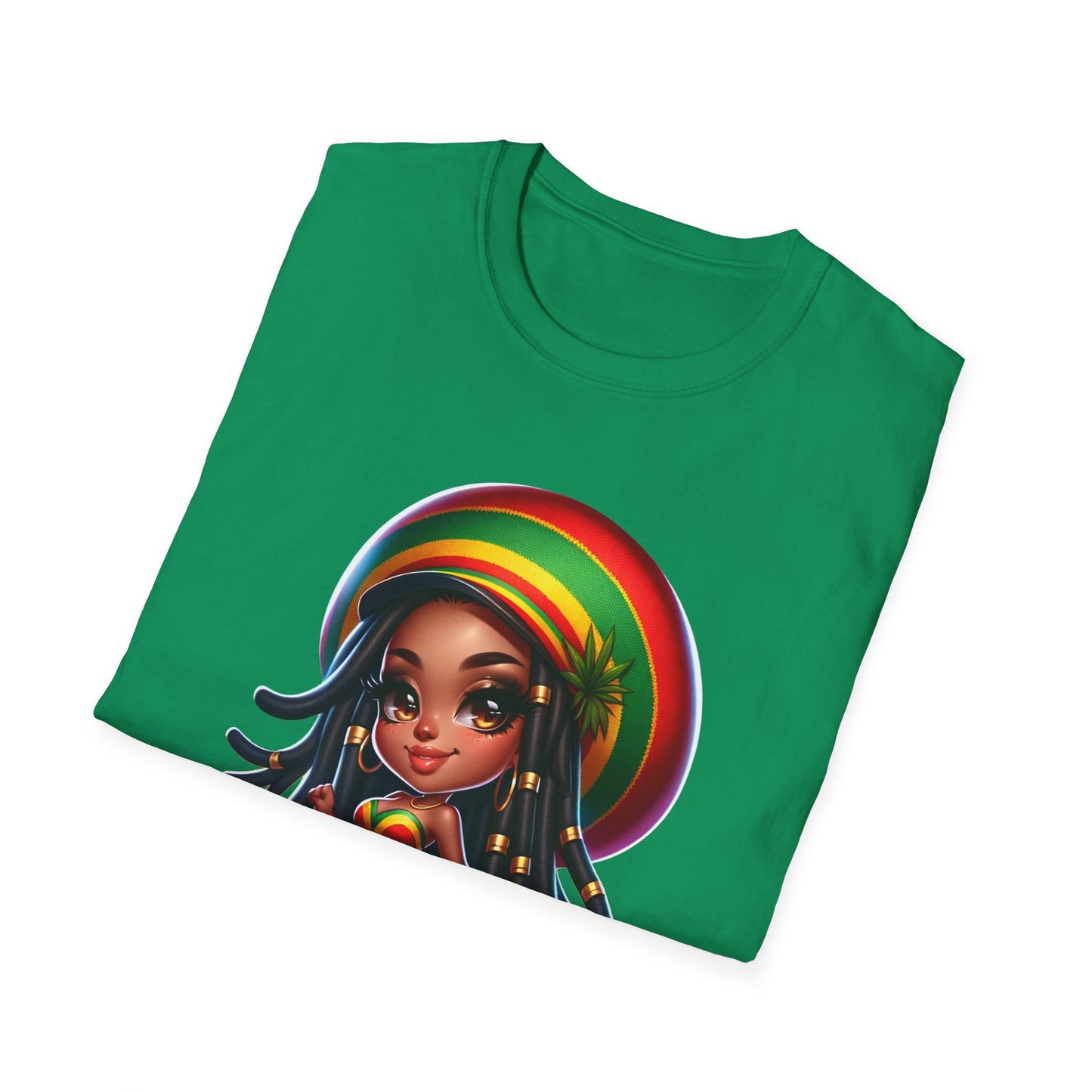 Chibi Rasta Gyal Softstyle T-Shirt