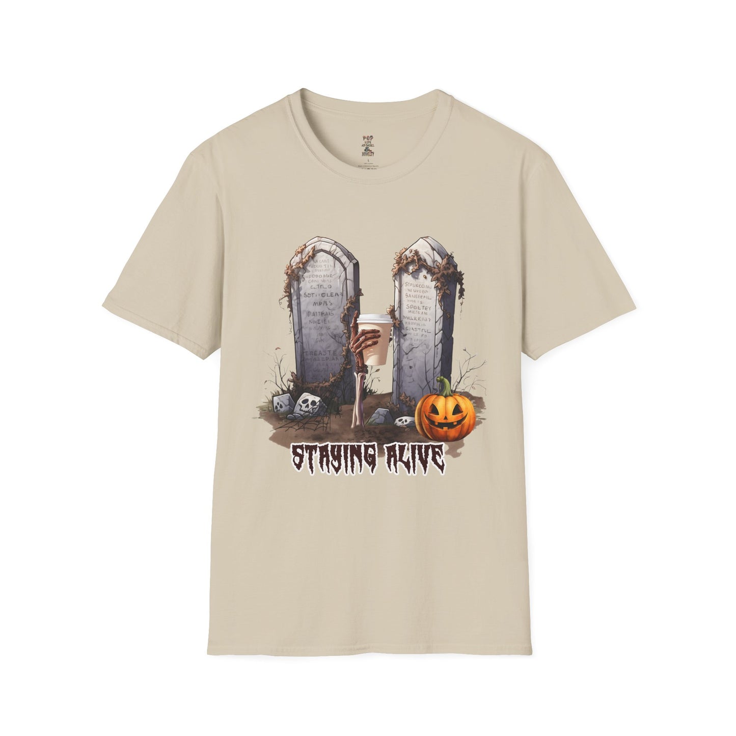 Staying Alive Coffee Soft Style T-Shirt