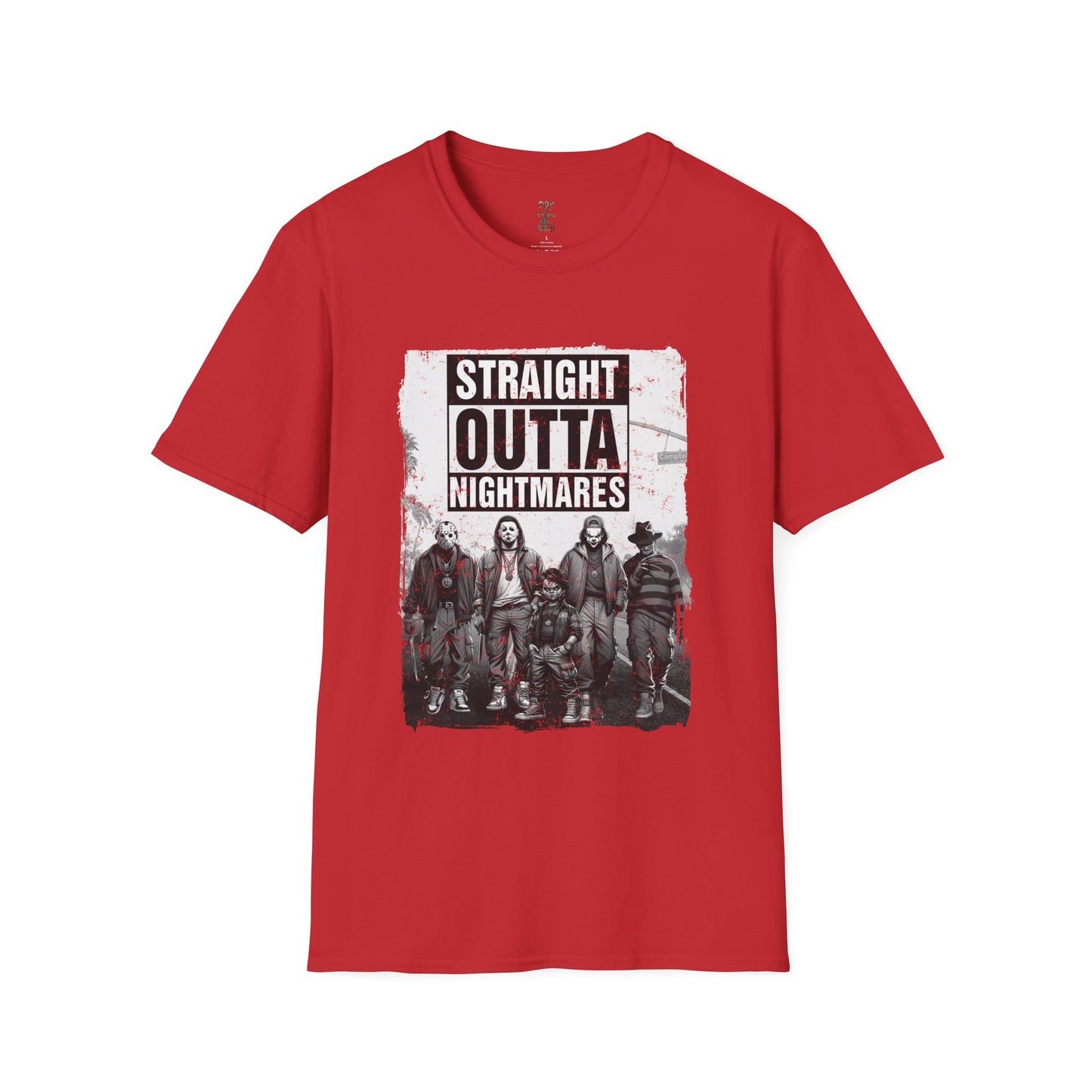 Straight Outta Nightmares Unisex Softstyle T-Shirt