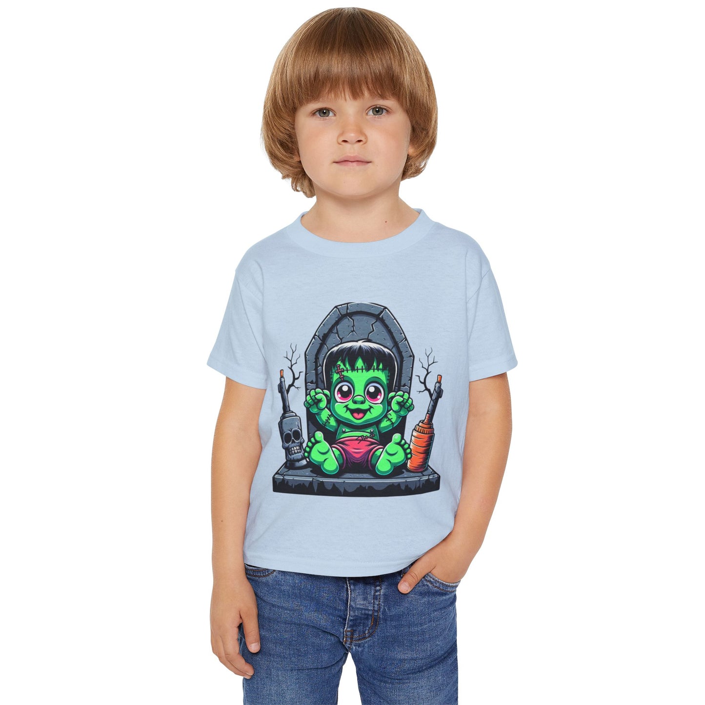 Baby Frankenstein Heavy Cotton™ Toddler T-shirt