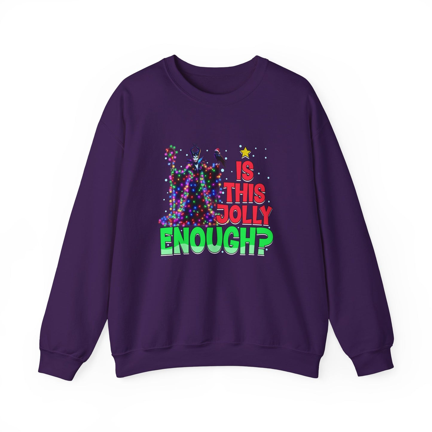 Is this Jolly Enough Unisex Heavy Blend™ Crewneck Sweatshirt