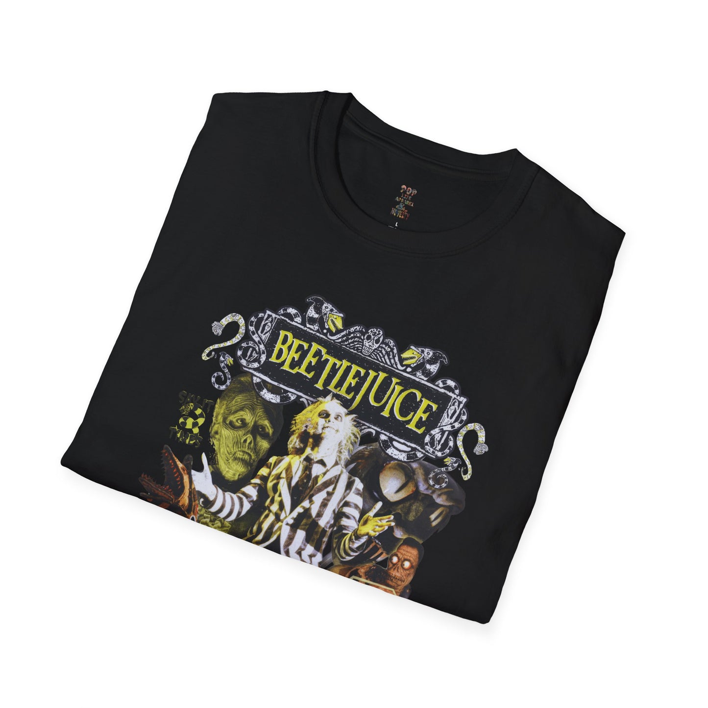 Beetlejuice Strange and Unsual Unisex Softstyle T-Shirt