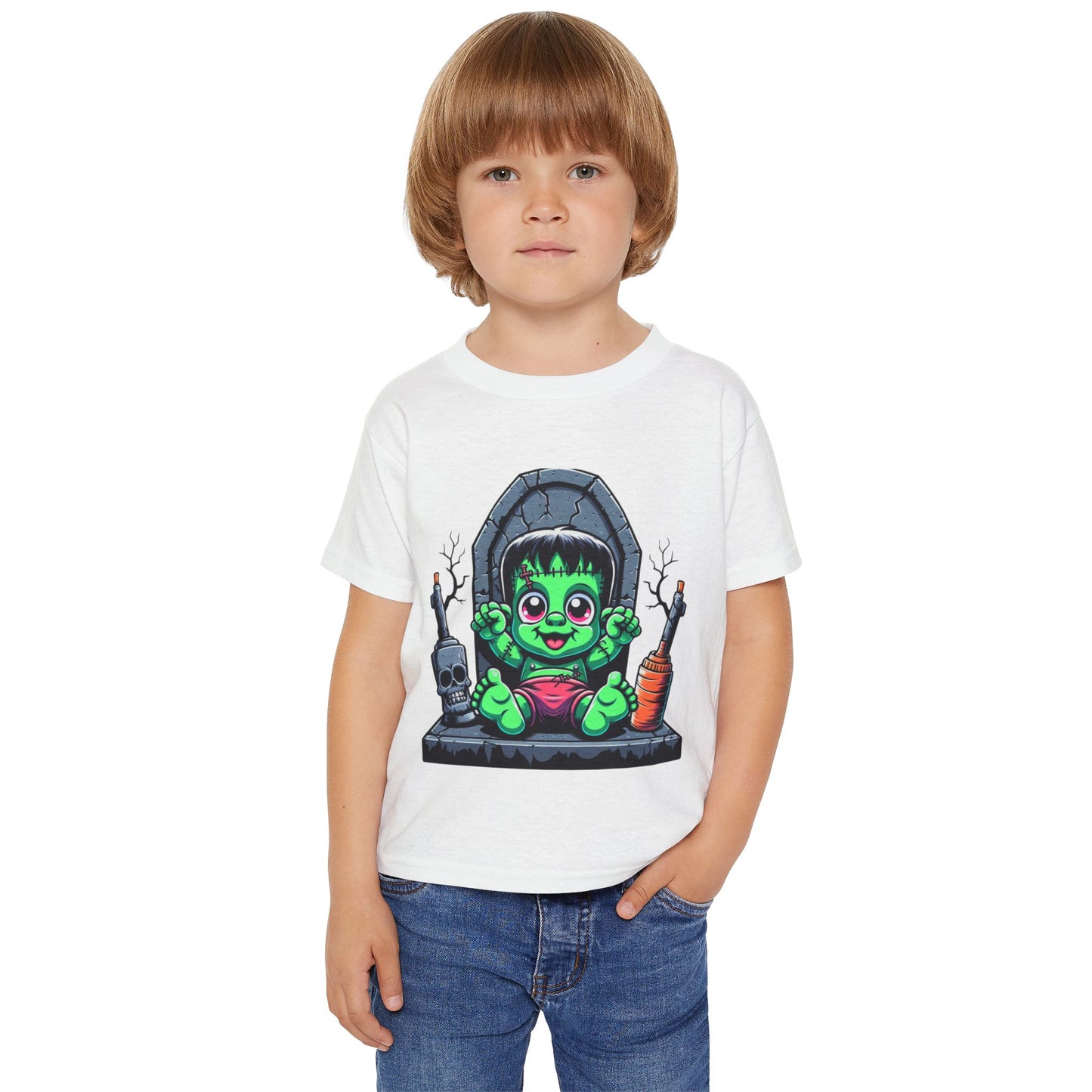 Baby Frankenstein Heavy Cotton™ Toddler T-shirt